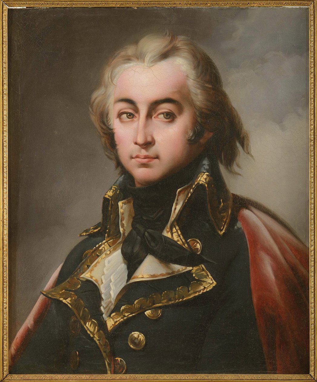 Jean Baptiste Cyrus de Timbrune de Thiembronne, hrabě z Valence (1752-1822), známý jako Valence - od Blondel, Merry Joseph (1781-1853). Olej na plátně. Rozměr: 65 x 54 cm. Soukromá sbírka od Merry Joseph Blondel