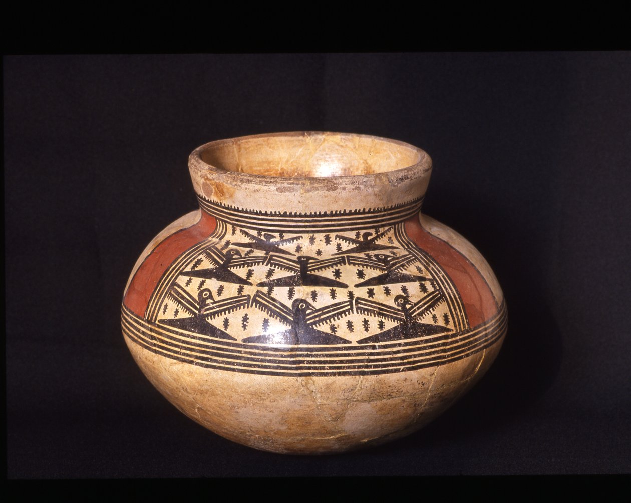 Pohřební váza s krátkým hrdlem, fáze Tonosi - El Indio, 300-500 n. l. (keramická) od Mesoamerican