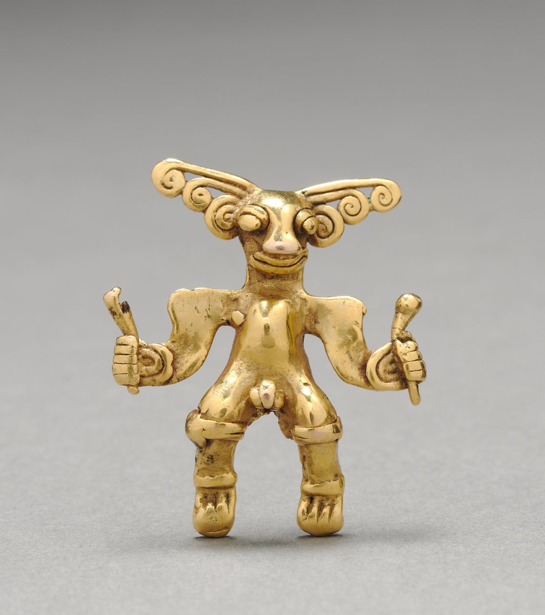 Přívěsek figurka, c. 1000-1550 (lité zlato) od Mesoamerican Mesoamerican
