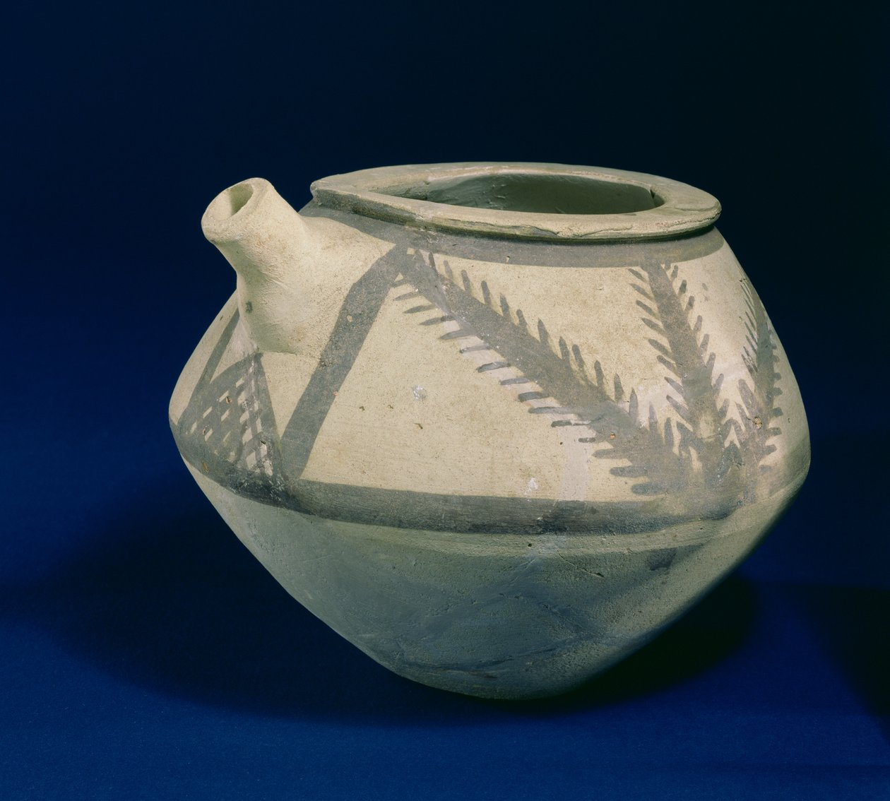 Vytryskovaná nádoba z Jamdat Nasr, Irák, 3000-2850 př.nl (malovaná keramika) od Mesopotamian