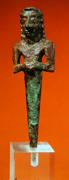 Základní hřebík, z Tello (starověké Girsu) cca 2800-2300 př.nl (bronz) od Mesopotamian Mesopotamian