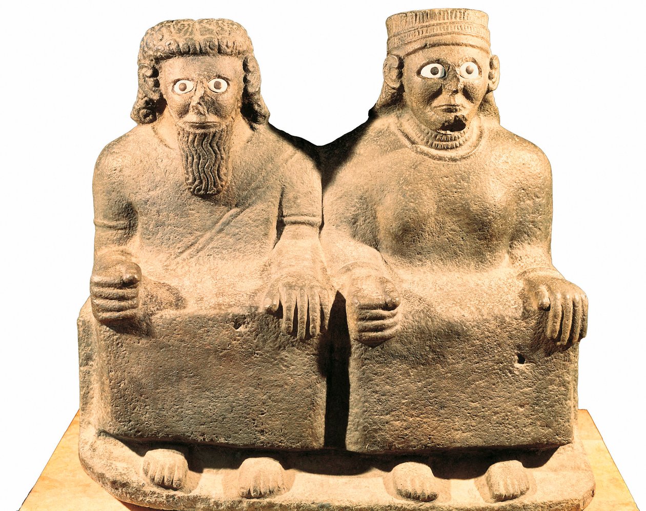 Bůh Hadad a bohyně Ištar od Mesopotamian Mesopotamian