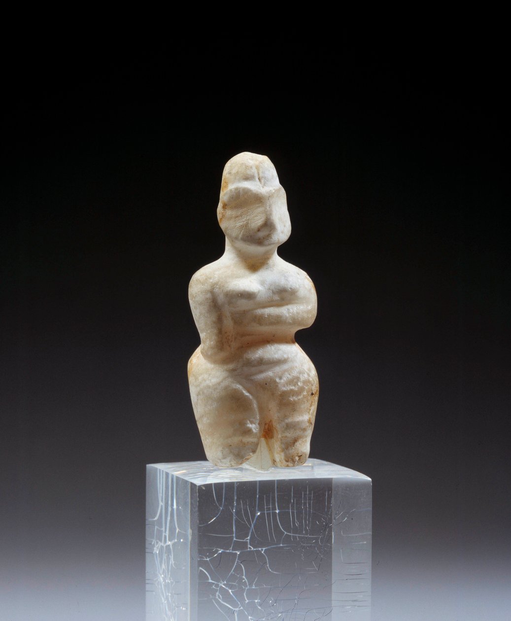 Mezopotámie: soška ženského albastra z nekropole Tell es Sawwan. 5800-5500 před naším letopočtem. Paříž, muzeum Louvre od Mesopotamian Mesopotamian