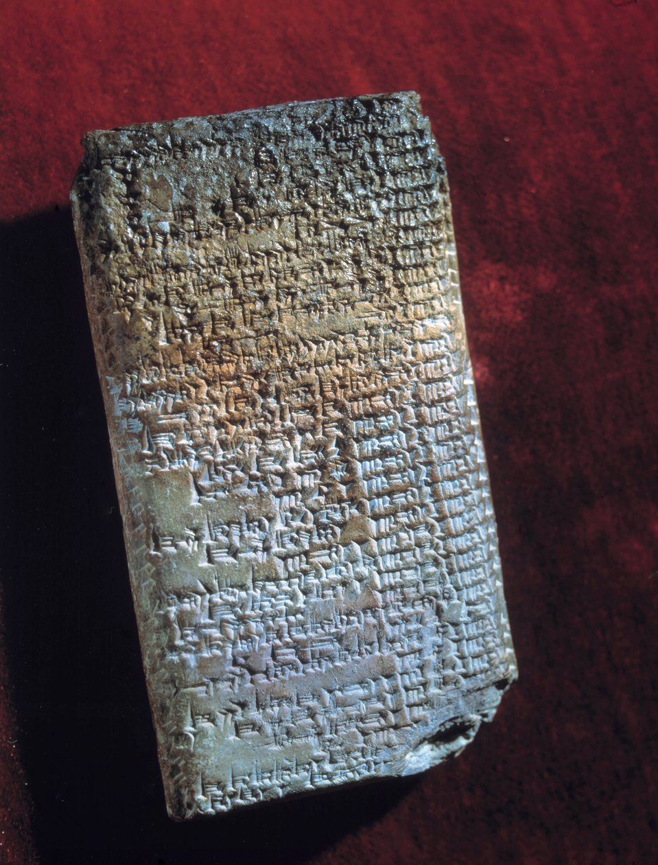 Orientální umění antiky: 9. tableta diagnózy a prognózy (1. tisíciletí př. Kr.). Paříž, Musee du Louvre od Mesopotamian Mesopotamian