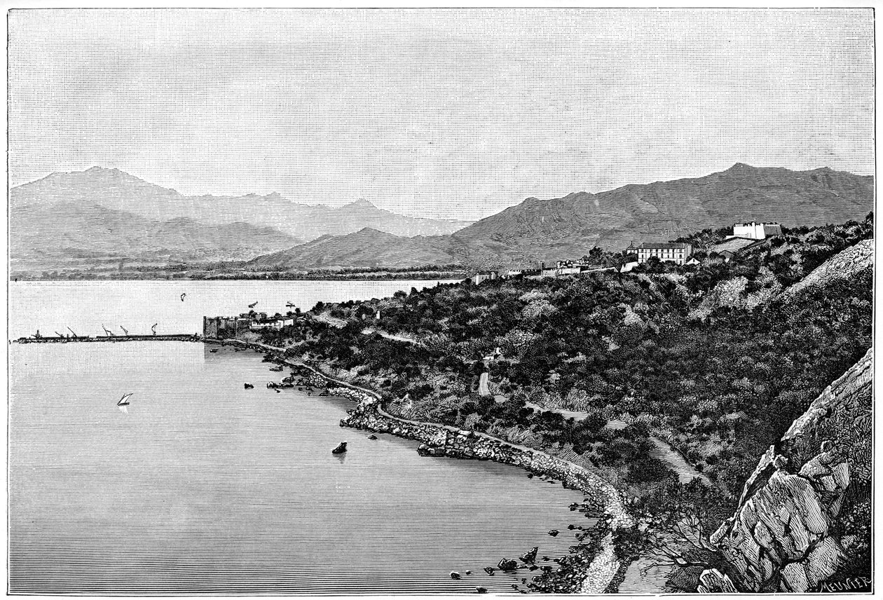 Pohled na Stora Bay, c1890 od Meunier