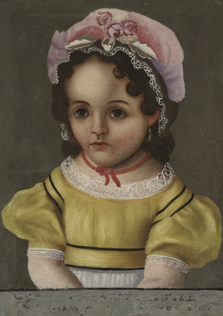 Portrét dítěte, c.1880 od Mexican School
