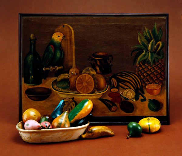 Zátiší, polovina 19. století od Mexican School