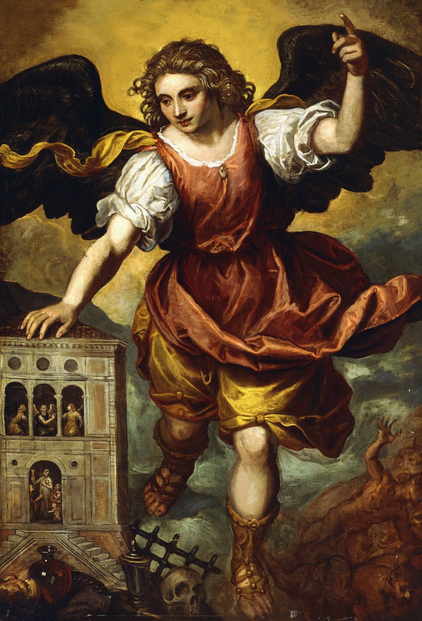 archanděla sv. Michaela, od Mexican School