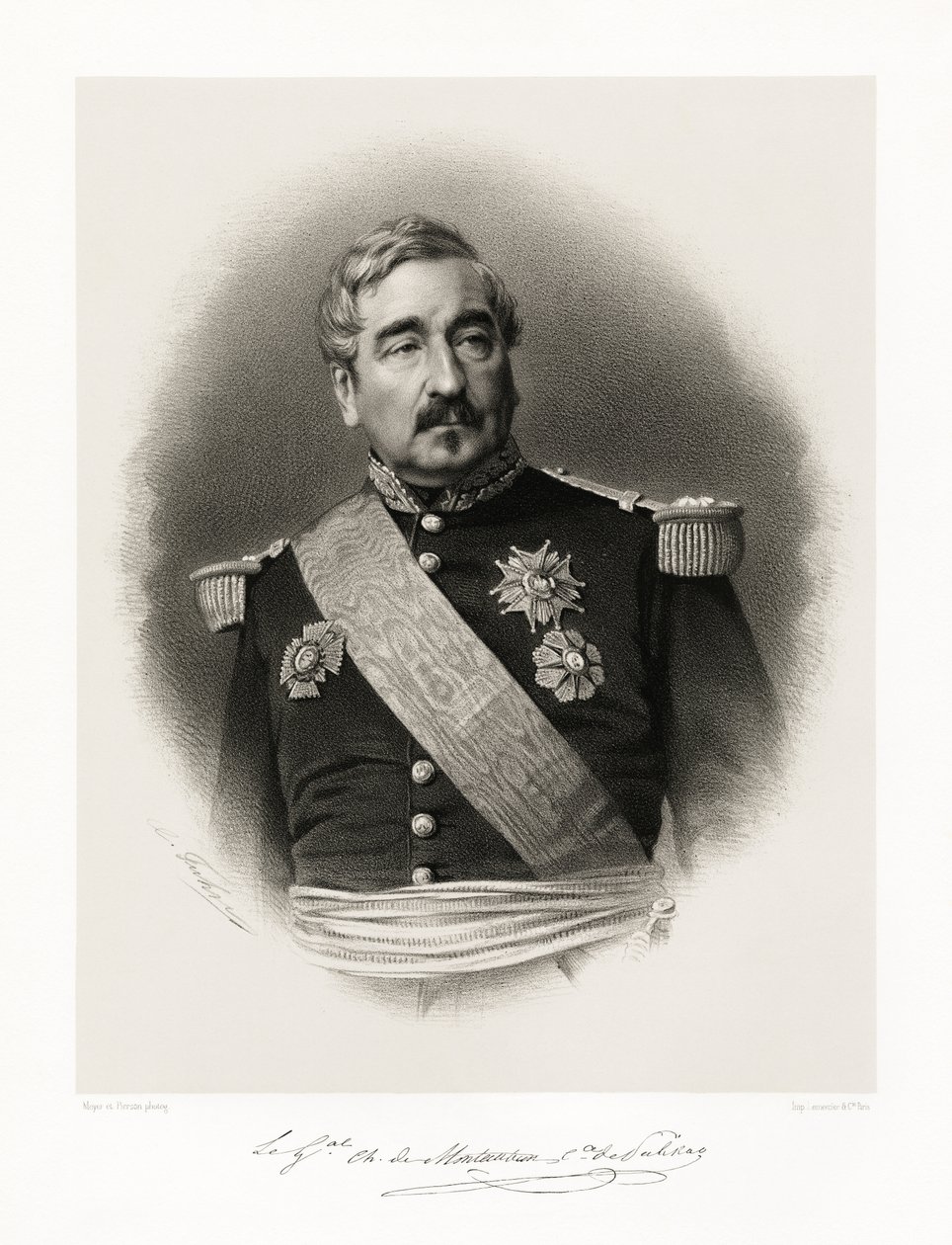 Charles, bratranec z Montaubanu, hrabě z Palikao, 1865-66 od Meyer and Pierson