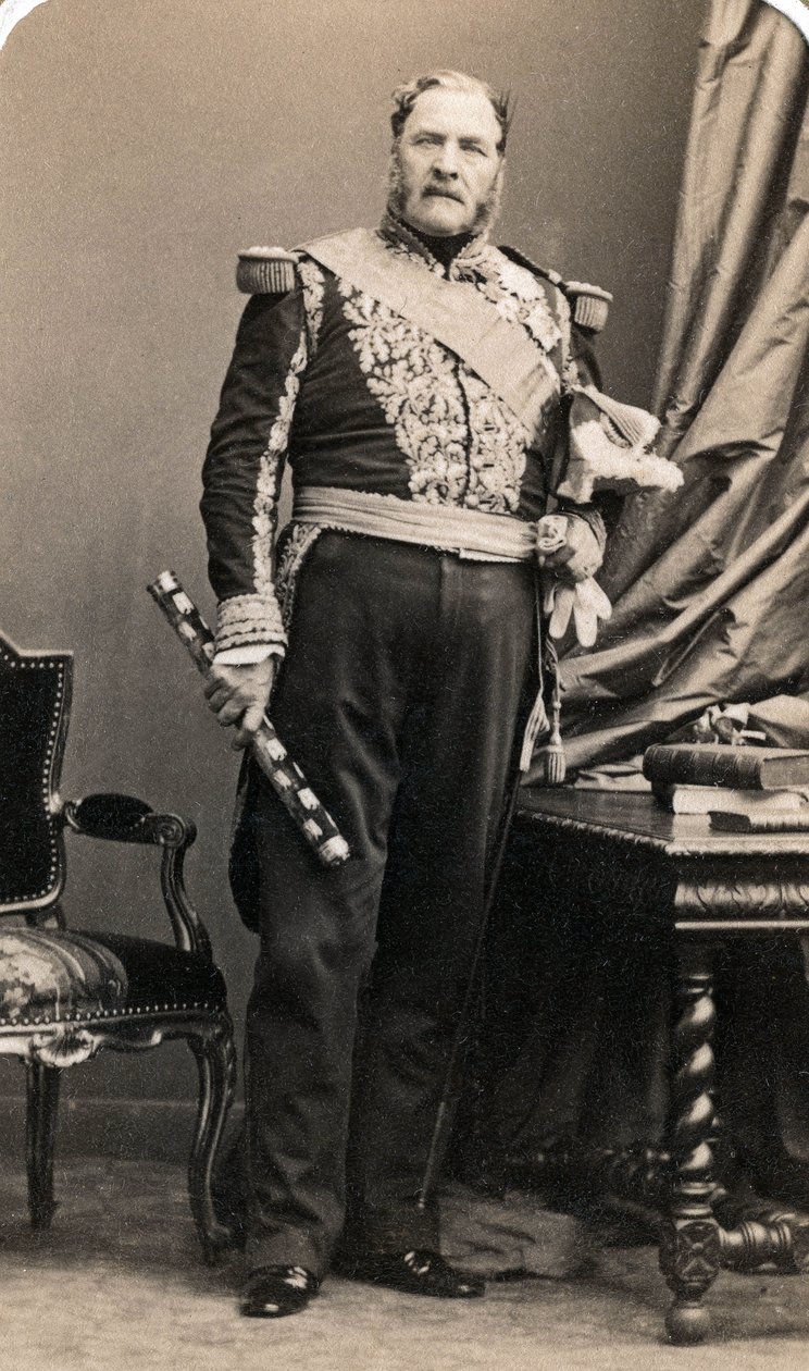 Portrét marechala Foreyho (1804-1872). Fotografie Mayera a Piersona od Meyer and Pierson
