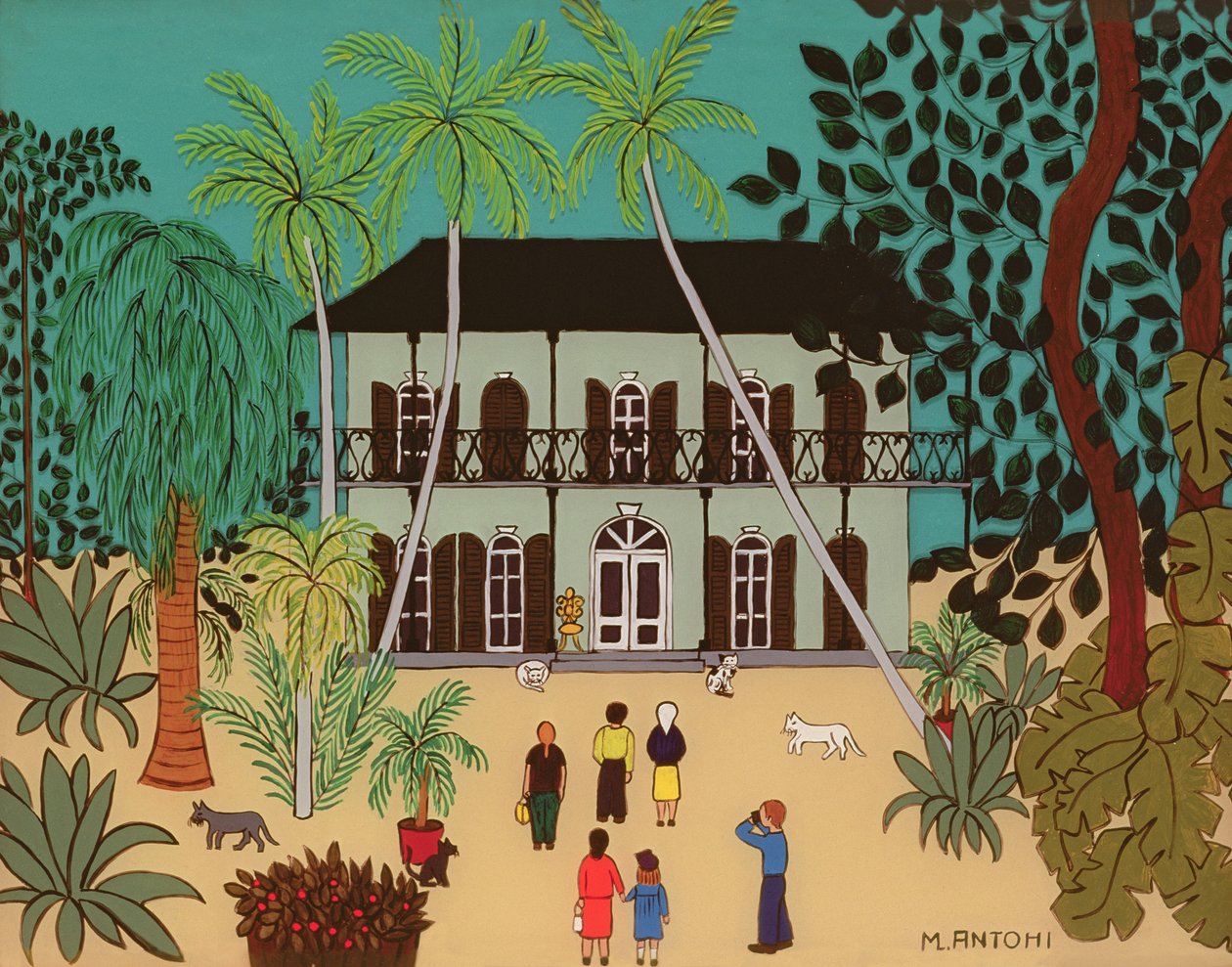 Hemingways House, Key West, Florida od Micaela Antohi