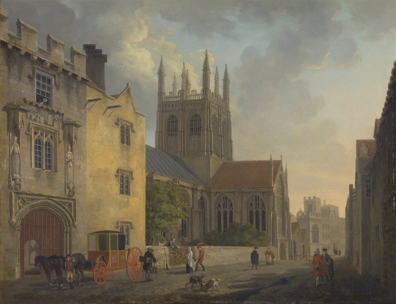 Merton College, Oxford od Michael Rooker