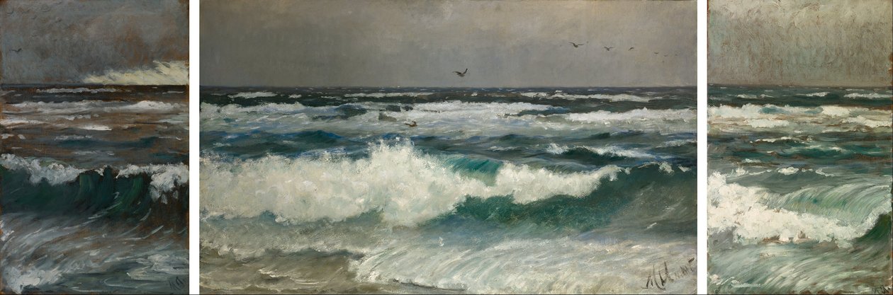 Lámače na pobřeží od Michael Peter Ancher