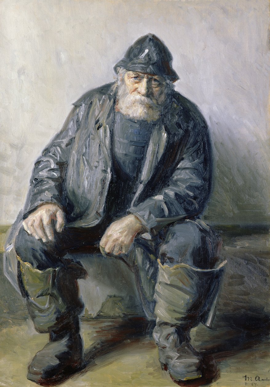 Skagenský rybář od Michael Peter Ancher