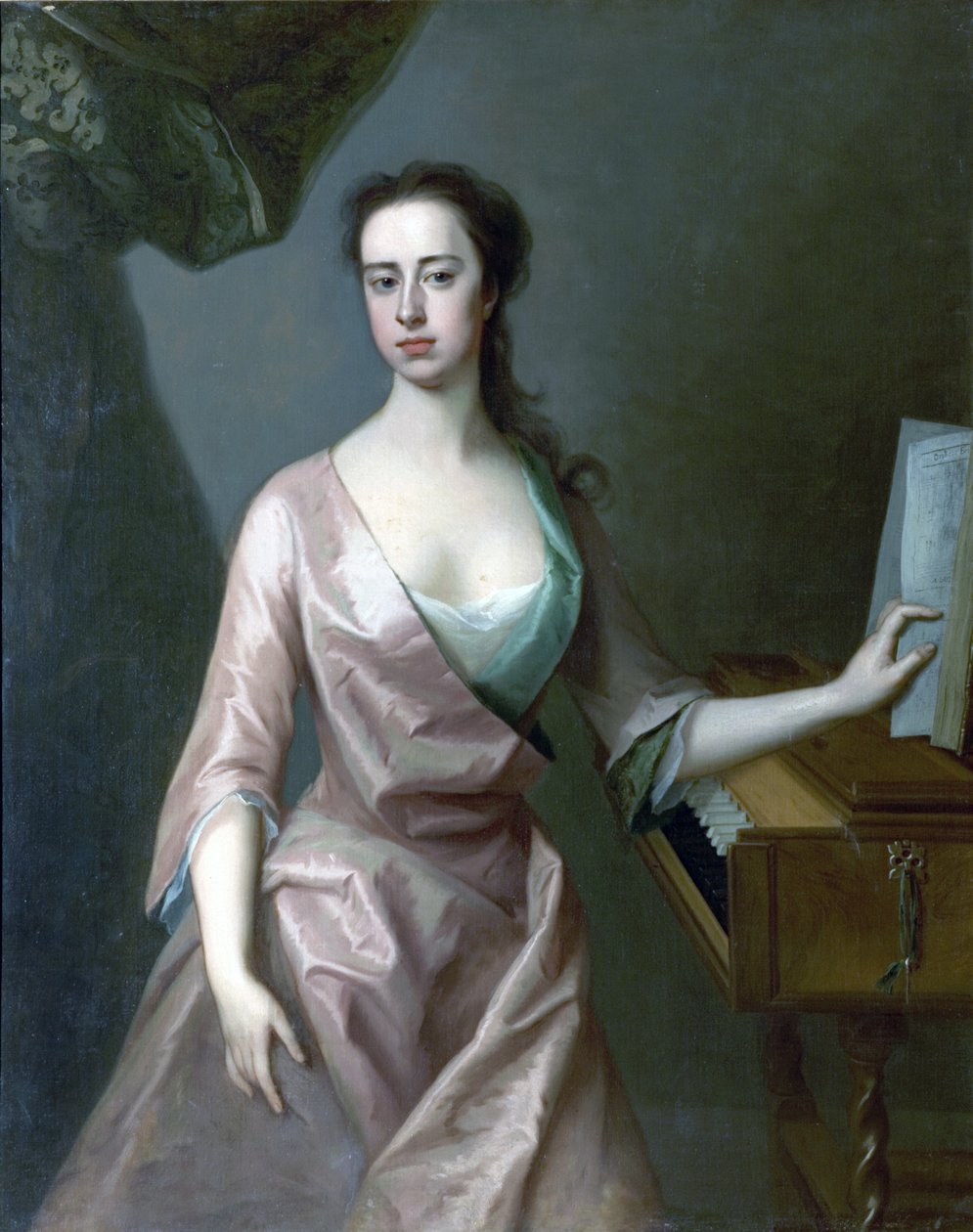Frances, Lady Byron, třetí manželka 4. lorda Byrona, 1720 od Michael Dahl