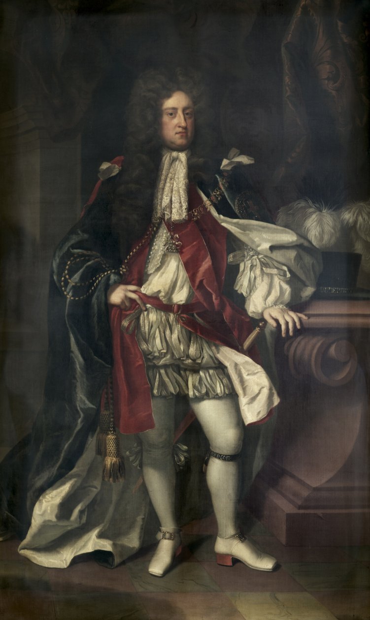 Princ George Dánský (1653-1708) od Michael Dahl