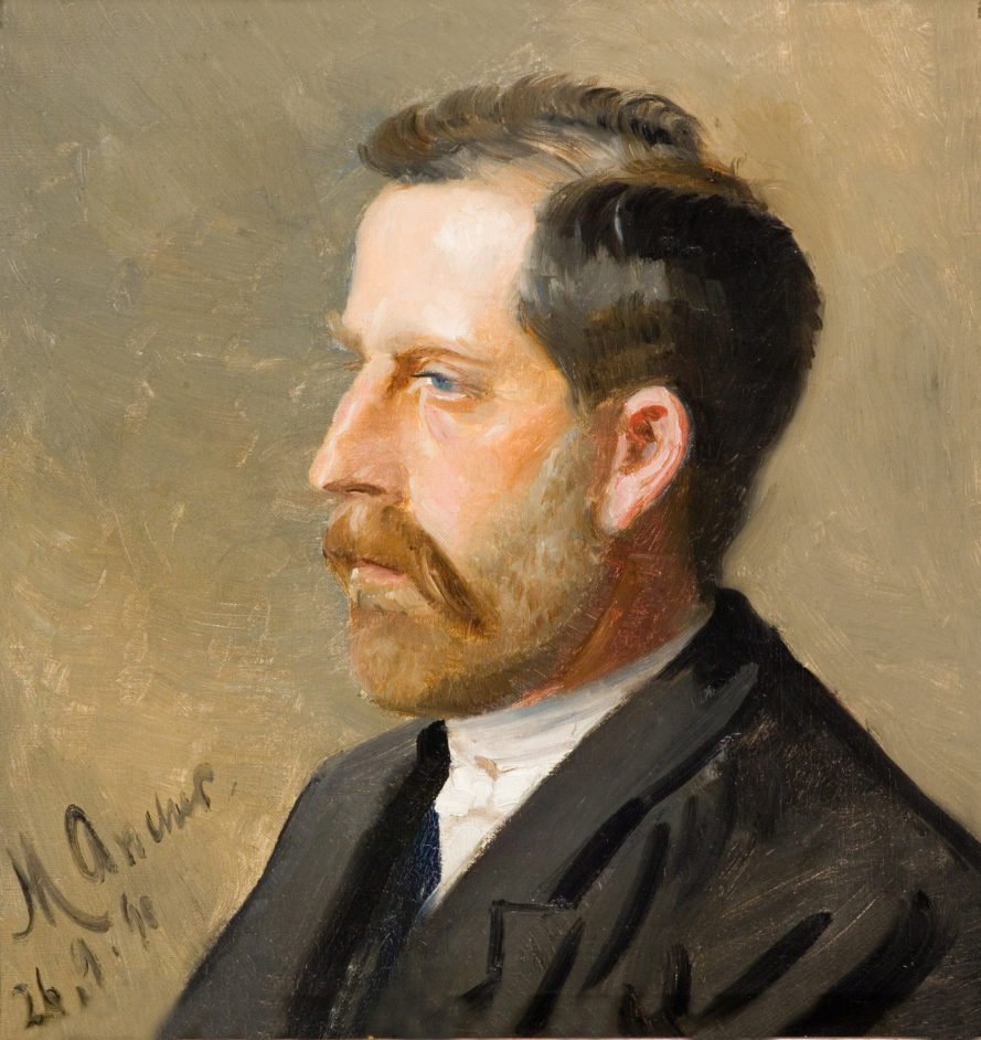Oscar Boeck, Oscar Boeck od Michael Peter Ancher
