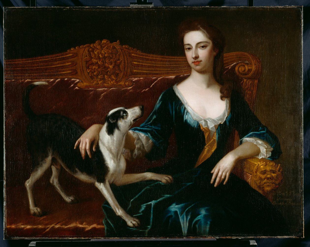 Elizabeth Grey, myöhemmin Portsmouthin kreivitär (öljy kankaalle) od Michael Dahl