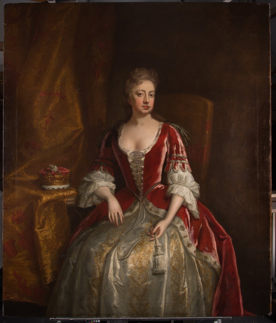Portrét lady Elizabeth Percyové, manželky Charlese, šestého vévody ze Somersetu (1667-1722) od Michael Dahl