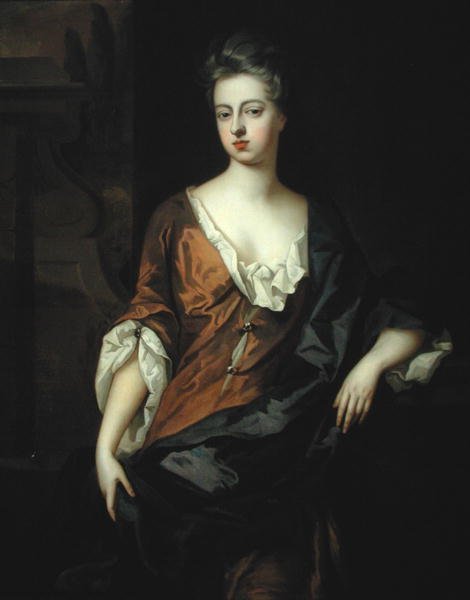 Portrét Rachel Russell (1674-1725) vévodkyně z Devonshire (olej na plátně) od Michael Dahl