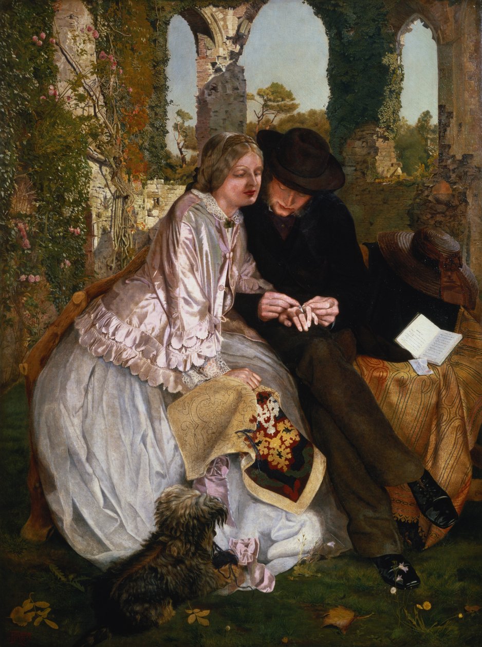 Míra pro snubní prsten, 1855 od Michael Frederick Halliday