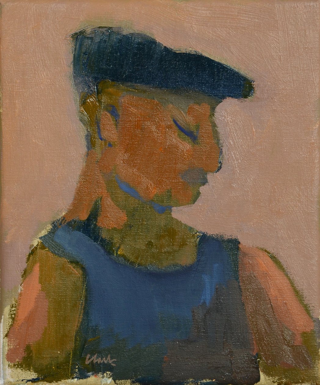Švihák, Den trhu, 2016 (olej na plátně) od Michael G. Clark