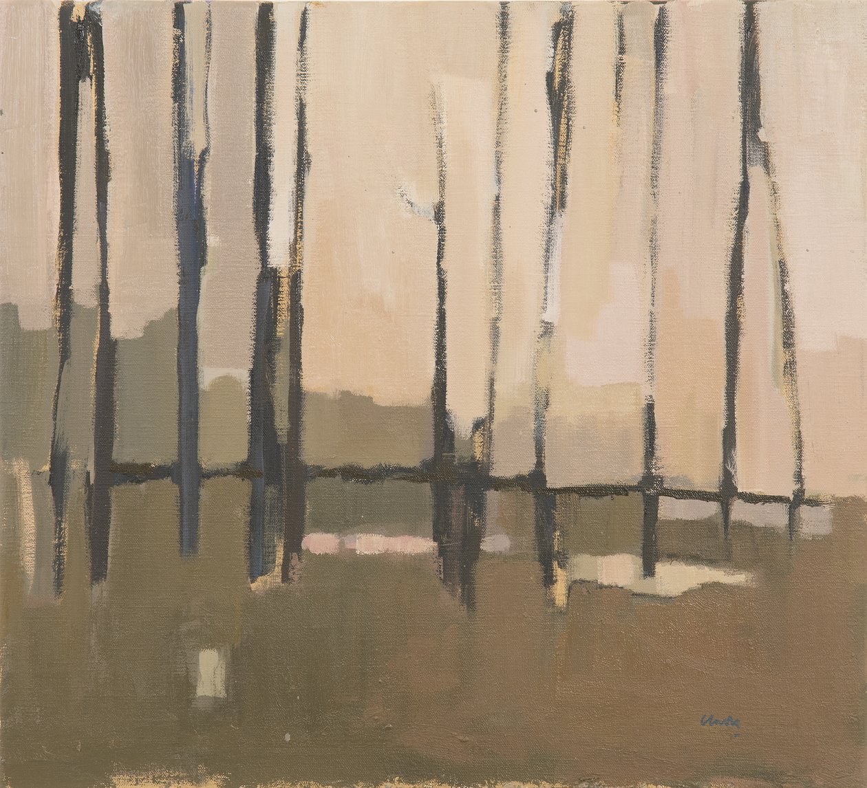 Jardins des Tuileries, 2017 (olej na plátně) od Michael G. Clark