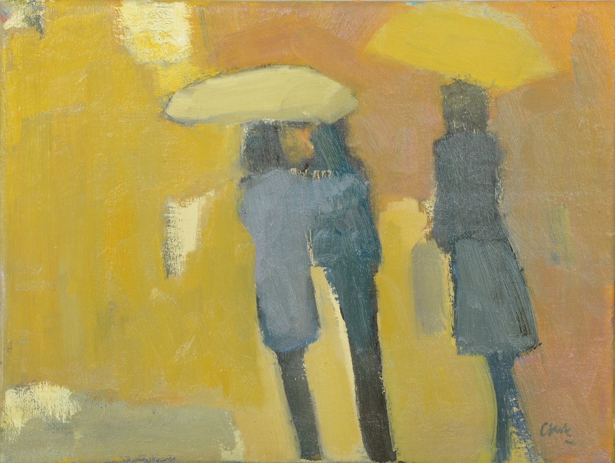 Paříž, říjen, 2016 (olej na plátně) od Michael G. Clark