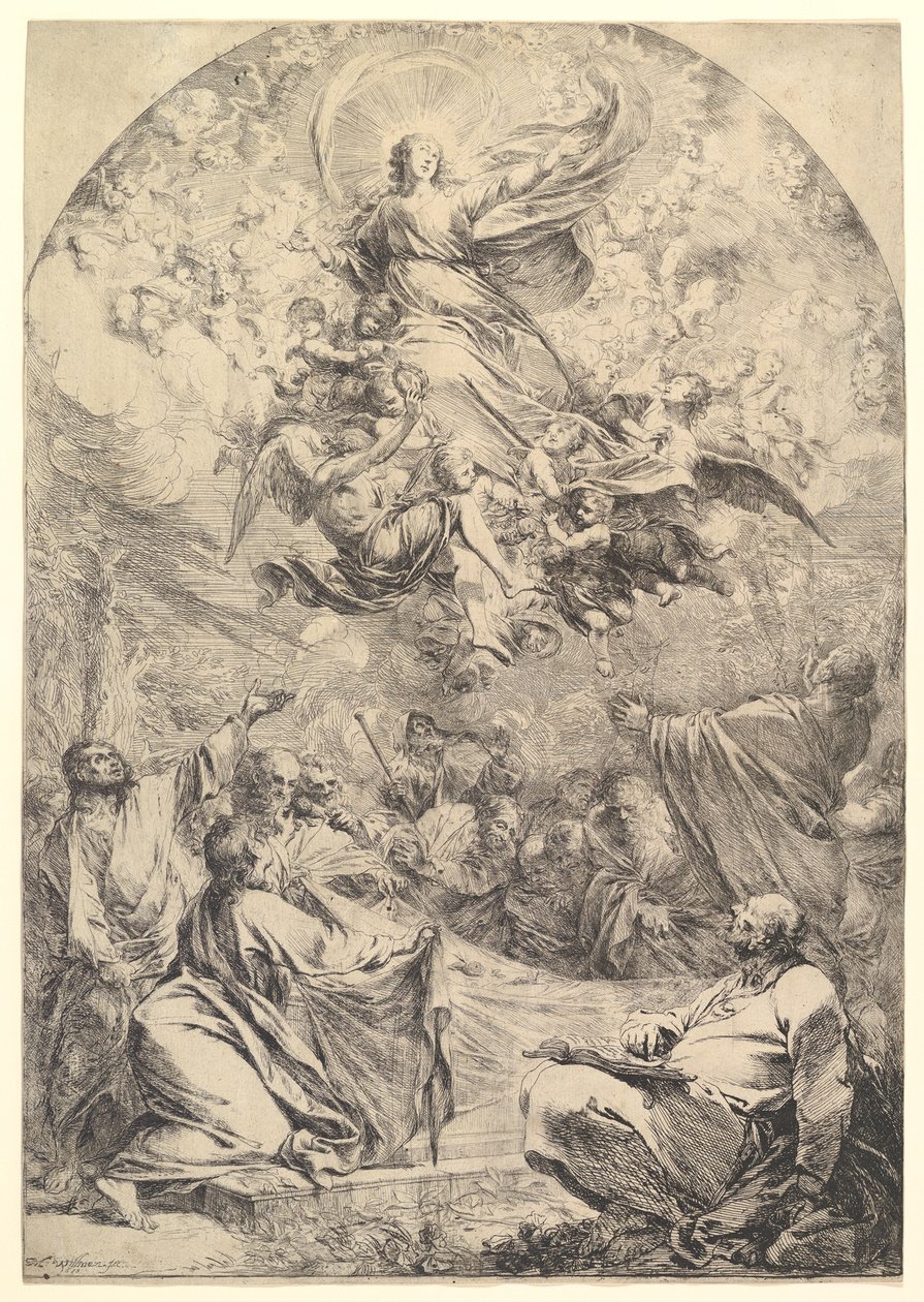Nanebevzetí Panny Marie, 1683. od Michael Lucas Leopold Willmann