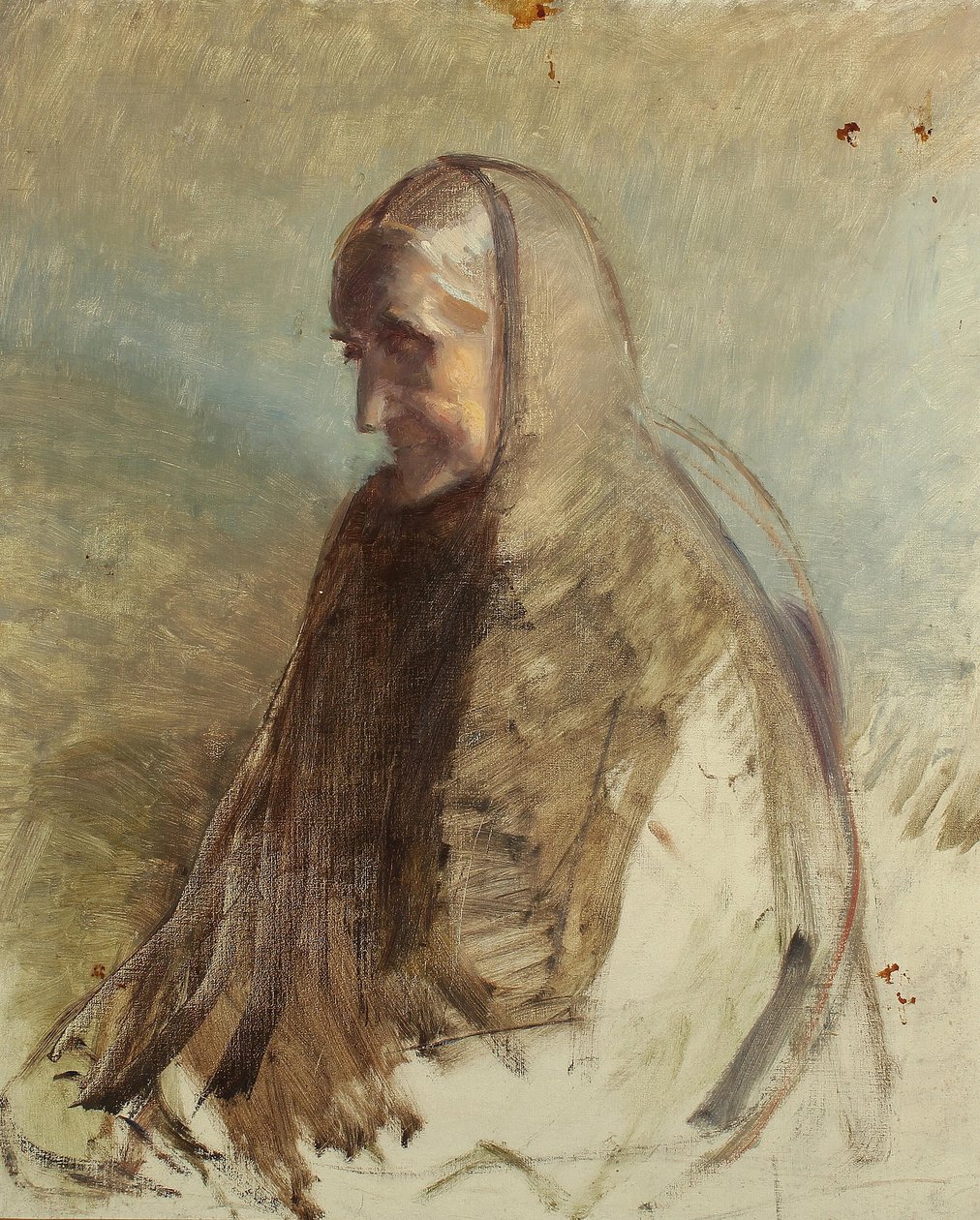 Studie paní Brøndumové. od Michael Peter Ancher