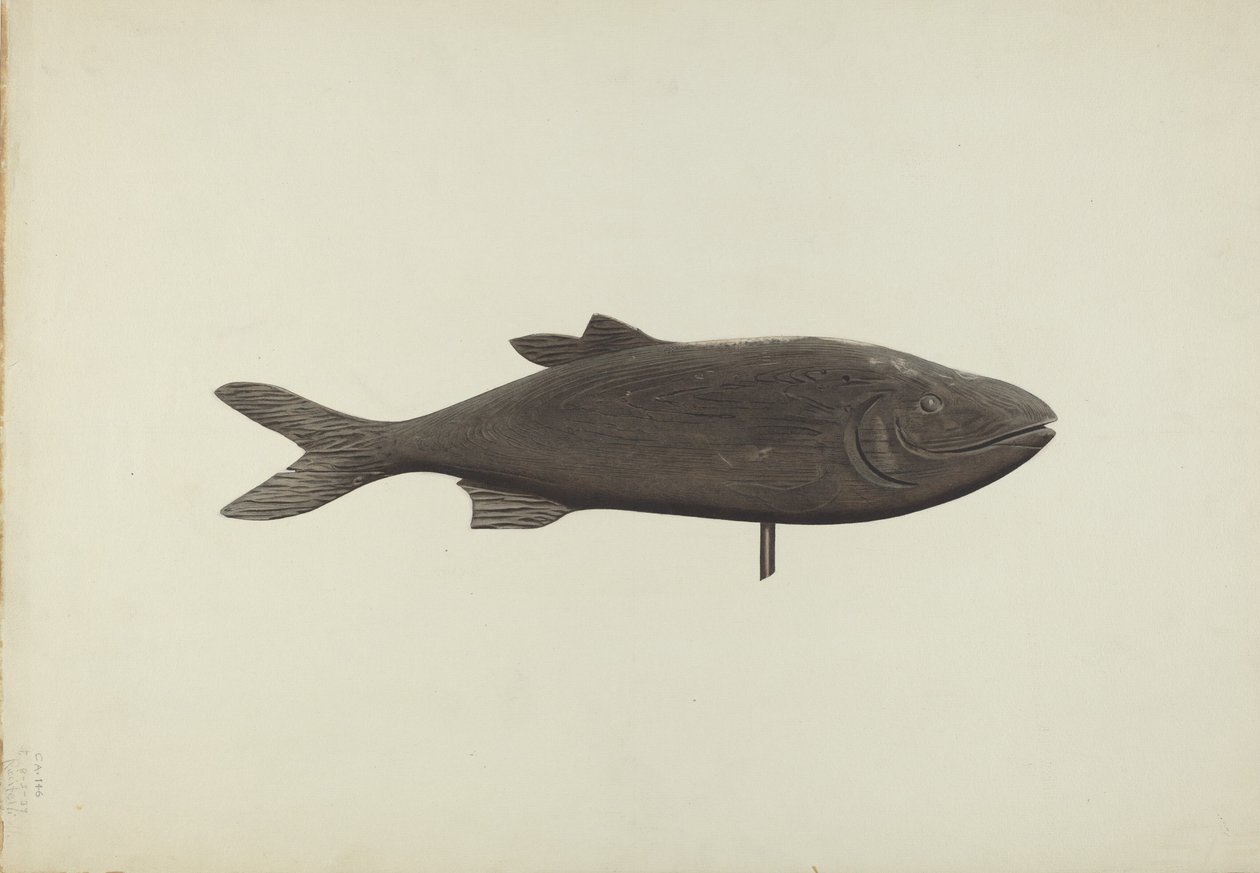 Rybí korouhvička, c. 1939. od Michael Riccitelli