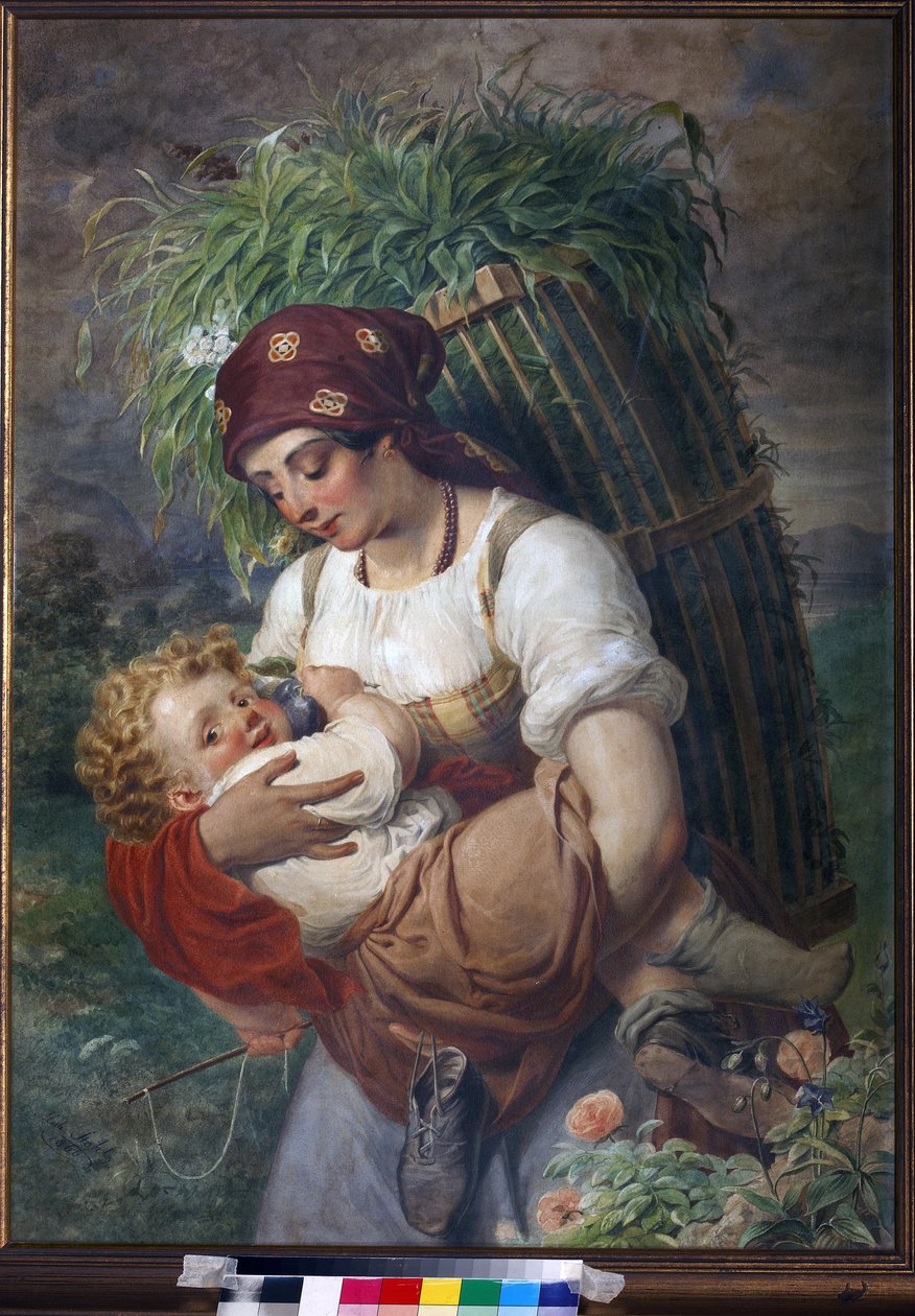 Matka s dítětem od Michael Stohl