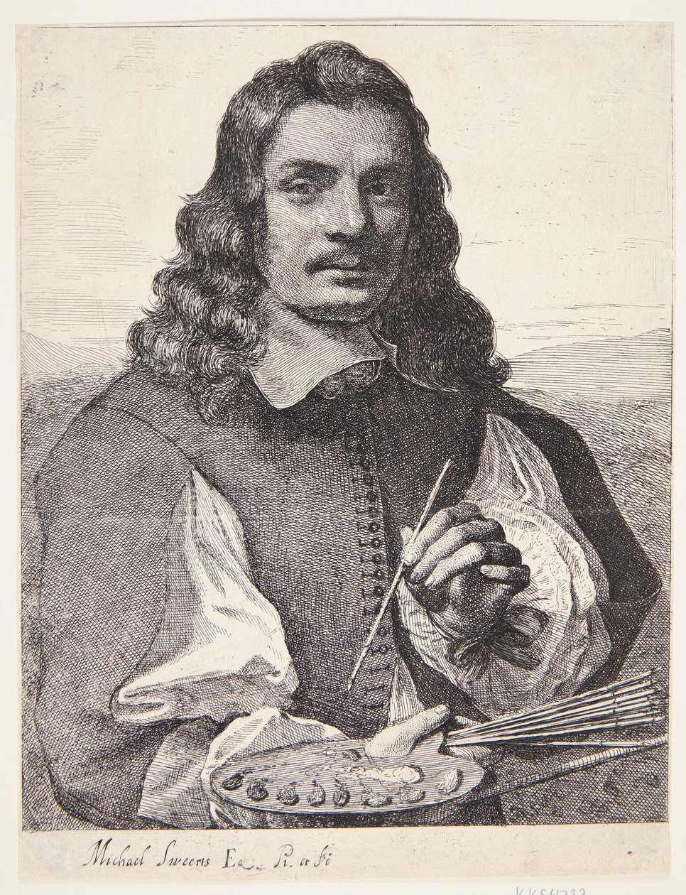 Autoportrét od Michael Sweerts