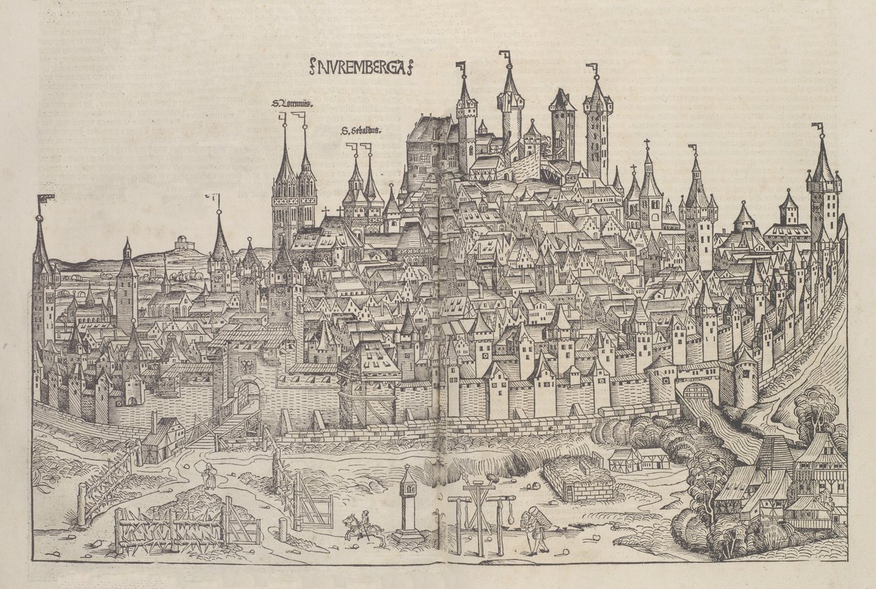 Norimberk, 1493. od Michael Wolgemut