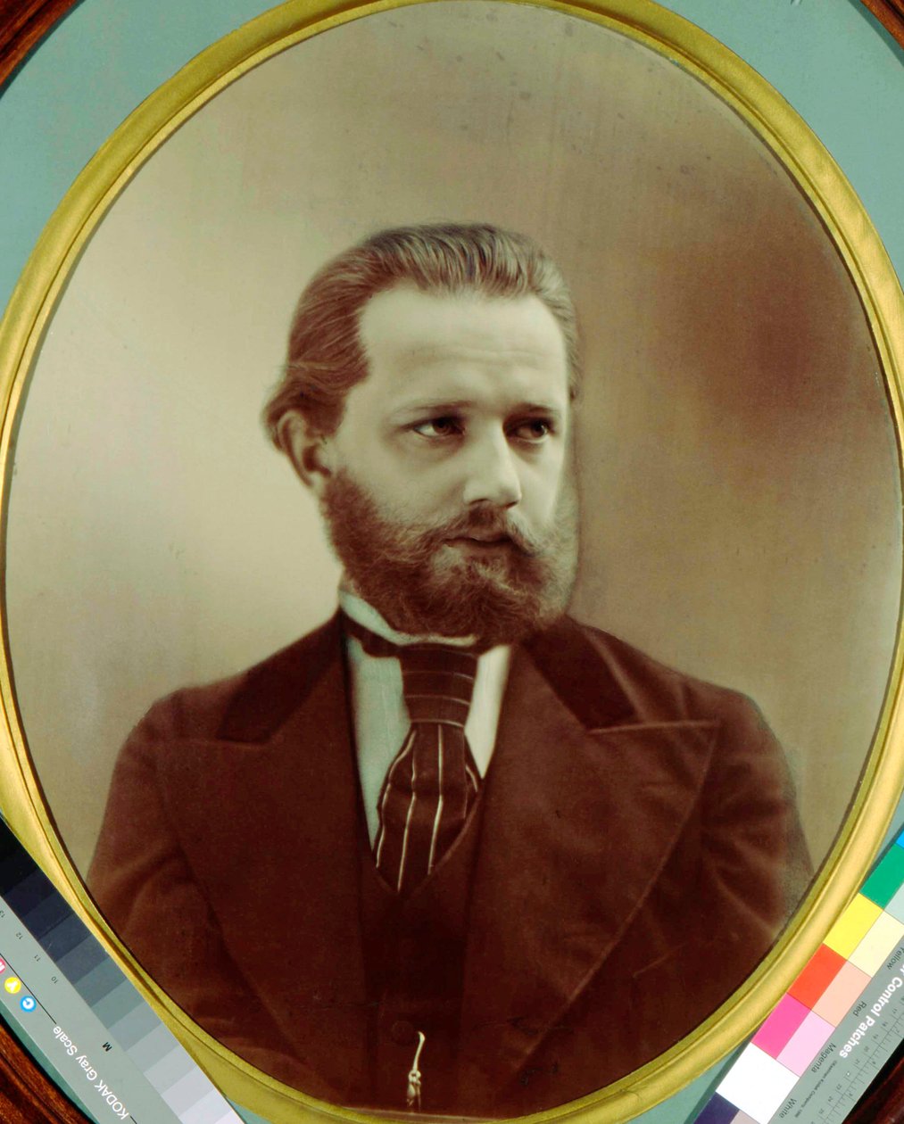 Peter Čajkovskij , ruský skladatel, 19. století od Michail Michailovich Panov