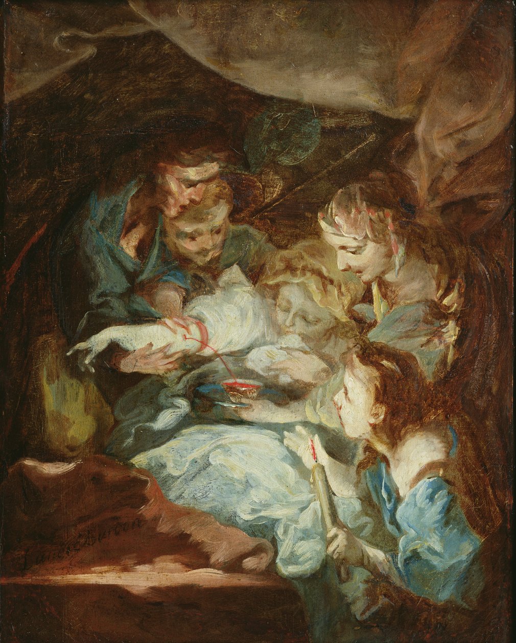 Bloodletting od Michel Francois Dandre Bardon