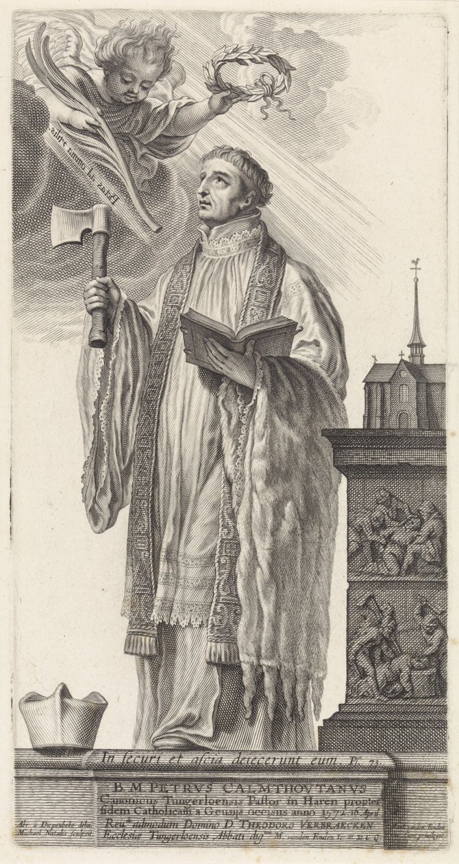 Vyobrazení Petruse van Kalmthouta od Michel Natalis