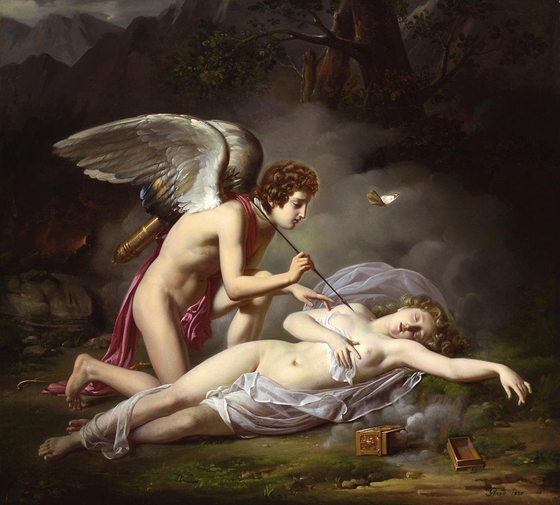 Amour a Psyche od Michel Philibert Genod