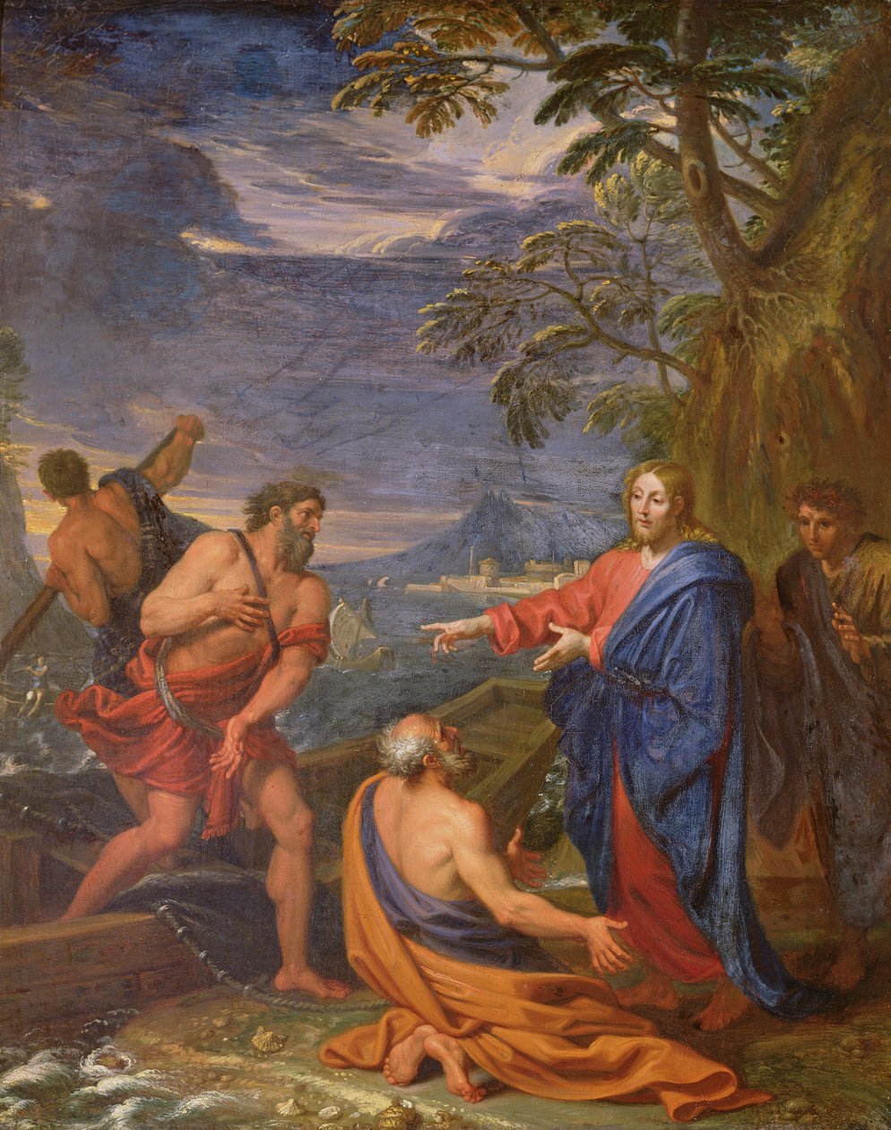 Povolání svatého Petra a svatého Ondřeje od Michel des Gobelins Corneille