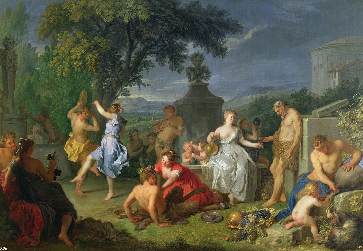 Bacchanal, 1719 od Michel Ange Houasse