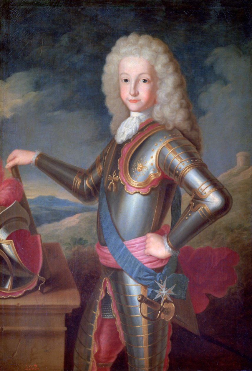 Ludvík I., princ z Asturie, král Španělska, c1700-1730 od Michel Ange Houasse