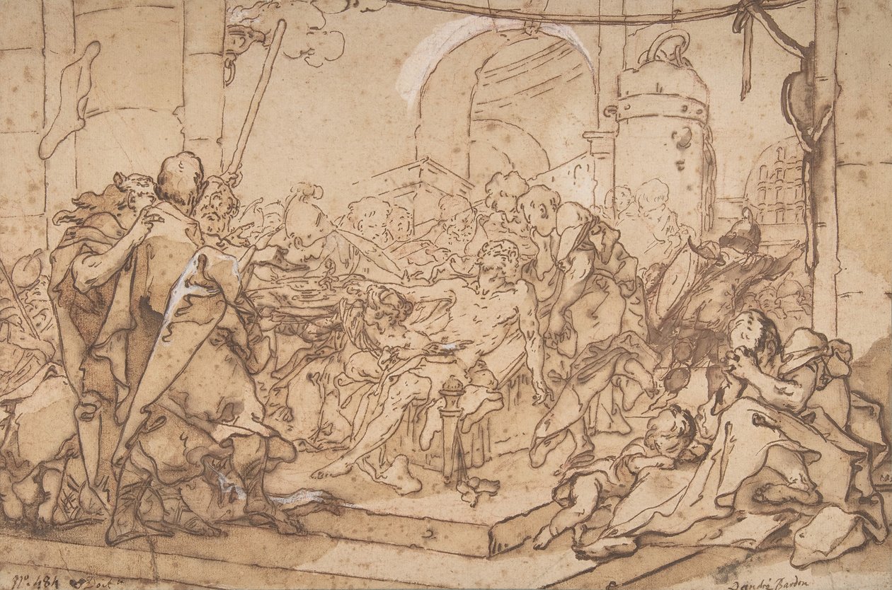 Smrt Sokrata, ca. 1749. od Michel Francois Dandre-Bardon
