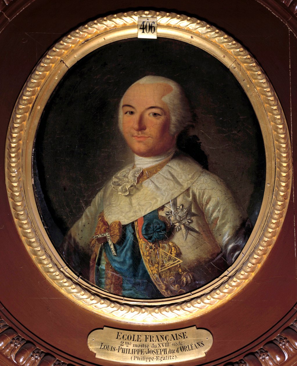 Francouzská revoluce: “” Portrét Filipa Egalita (1747-1793), Ludvíka Filipa II. Josepha d