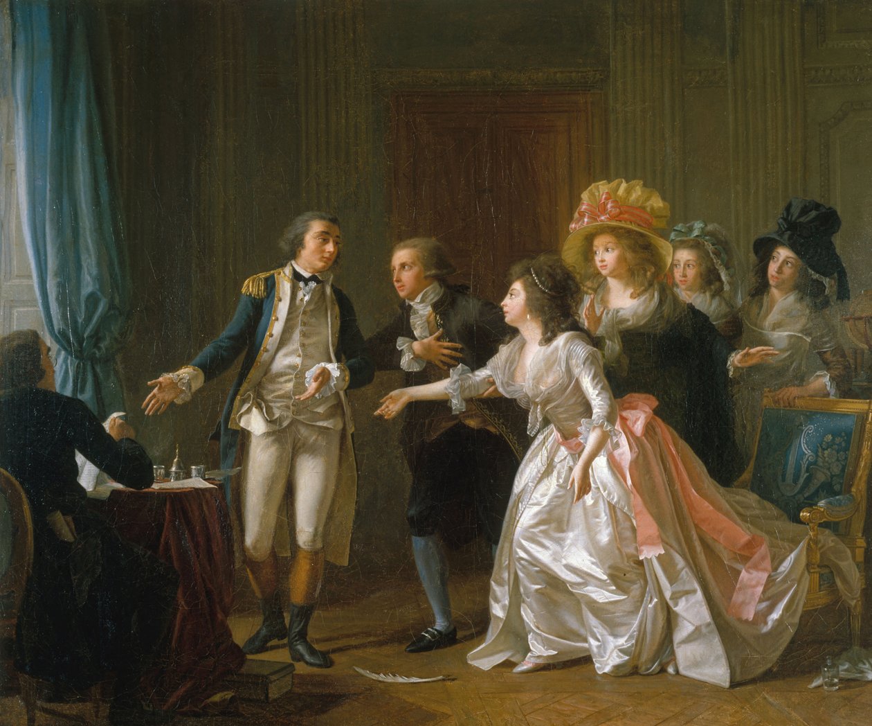 Přerušená Manželská smlouva, c. 1789. od Michel Garnier