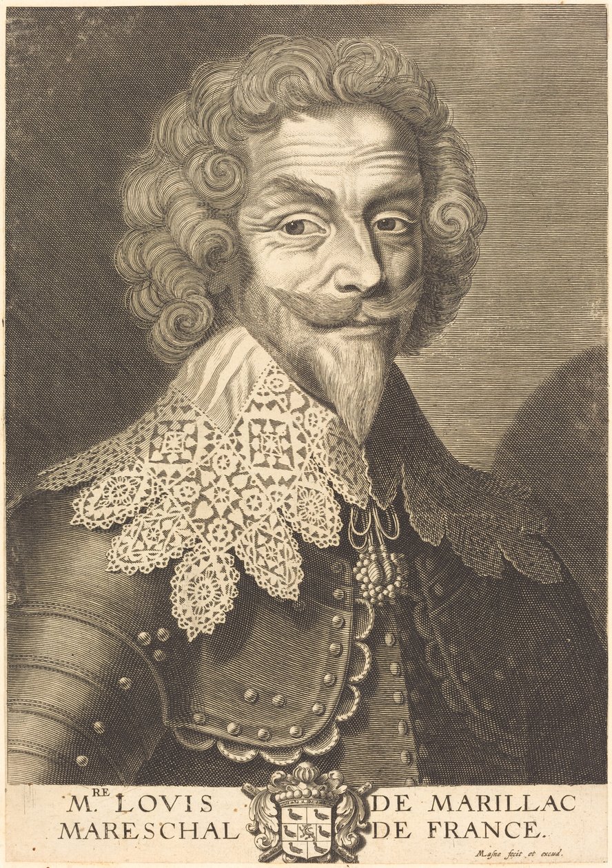 Louis de Marillac, vévoda z Beaufortu od Michel Lasne