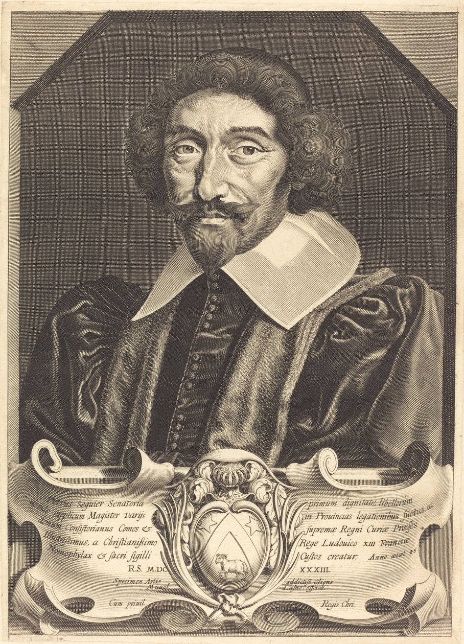 Pierre Séguier od Michel Lasne