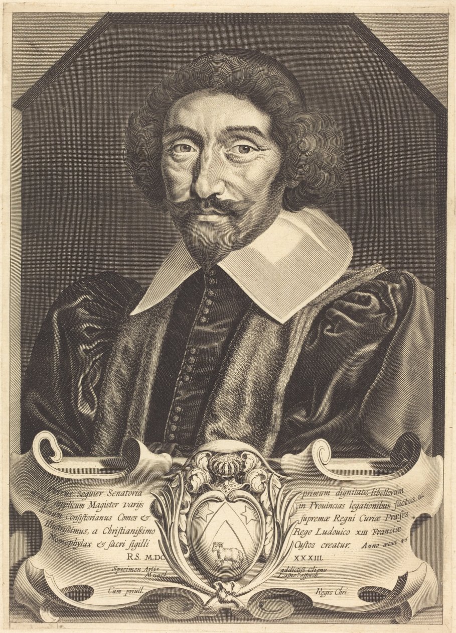 Pierre Seguier od Michel Lasne