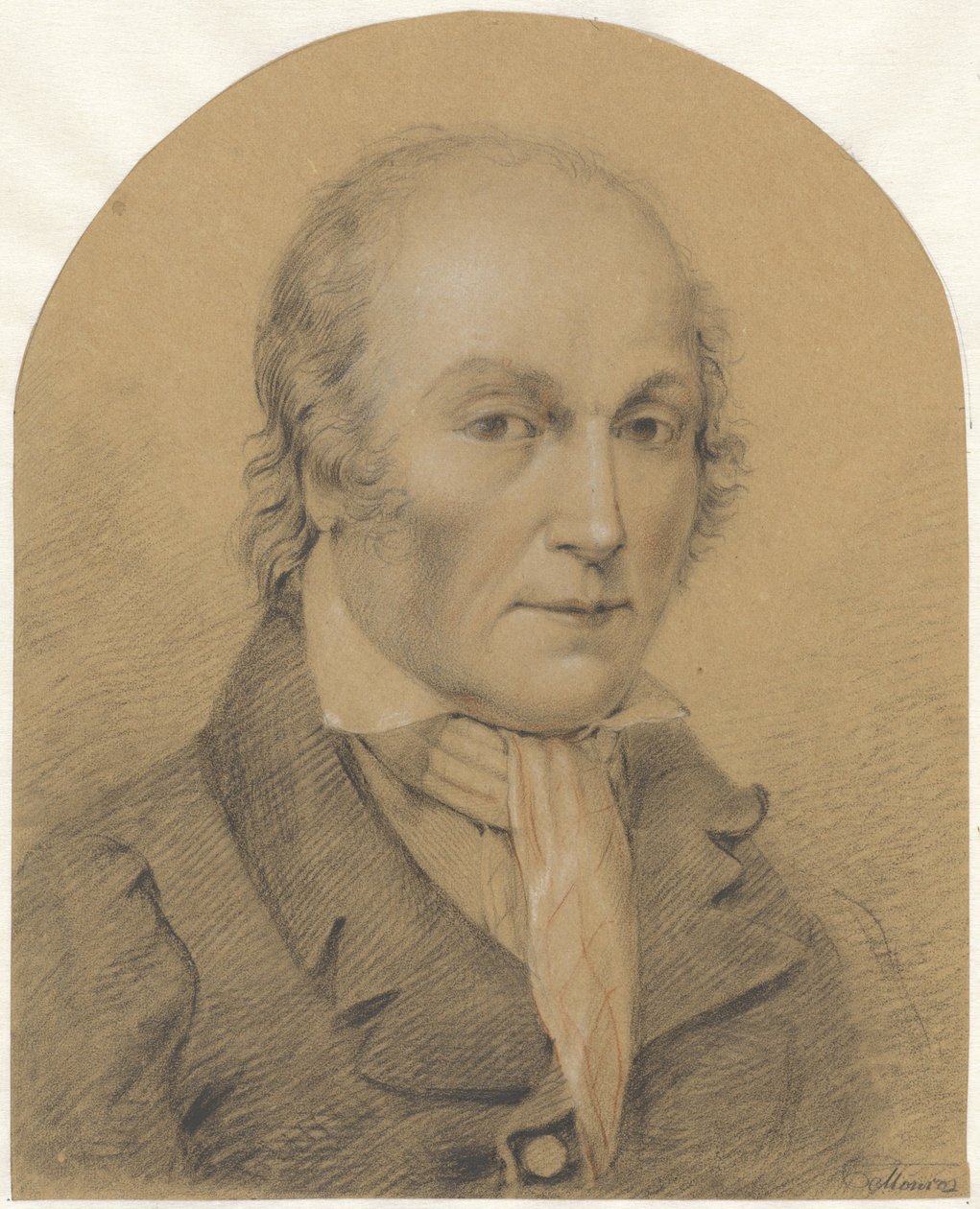 Autoportrét Jean François Michel Mourot od Michel Mourot