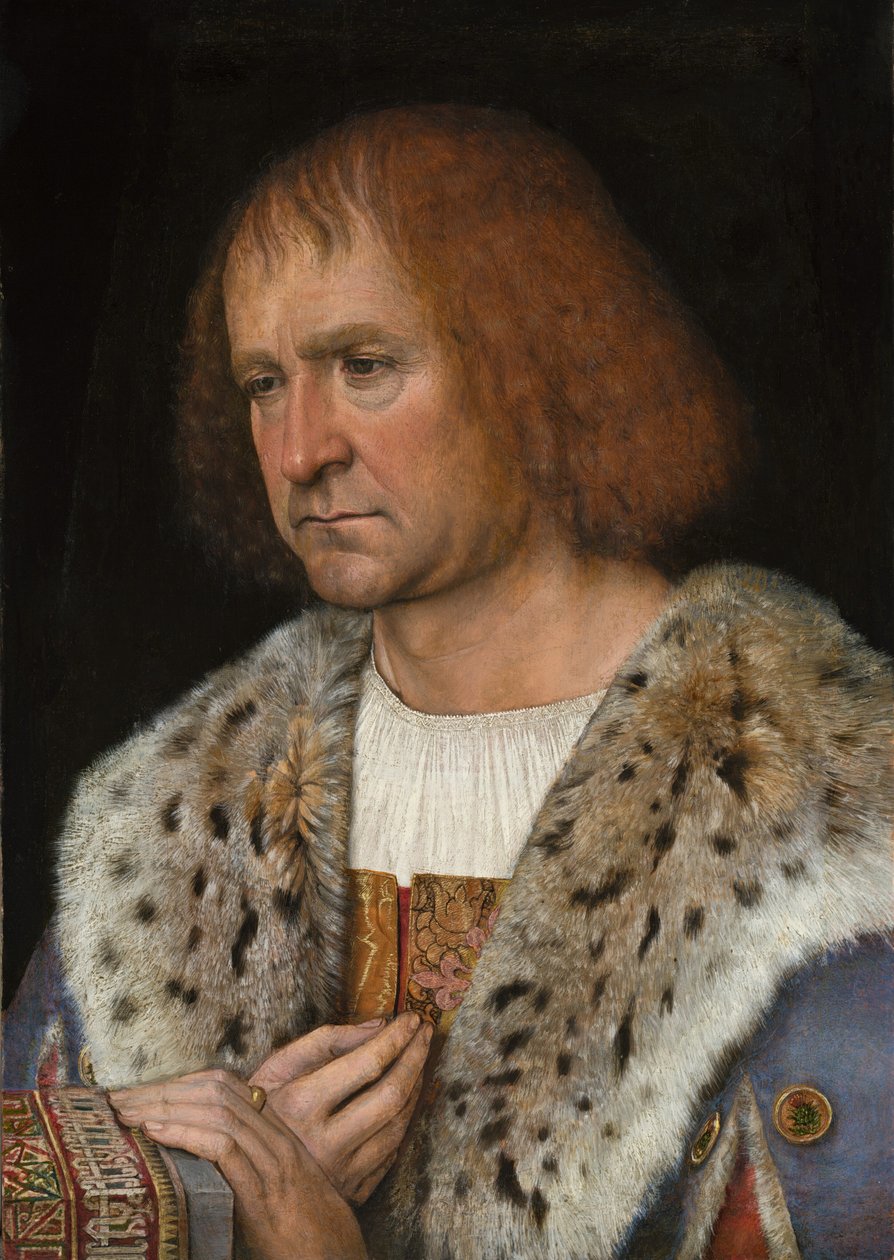 Portrét Diega de Guevary (?) od Michel Sittow