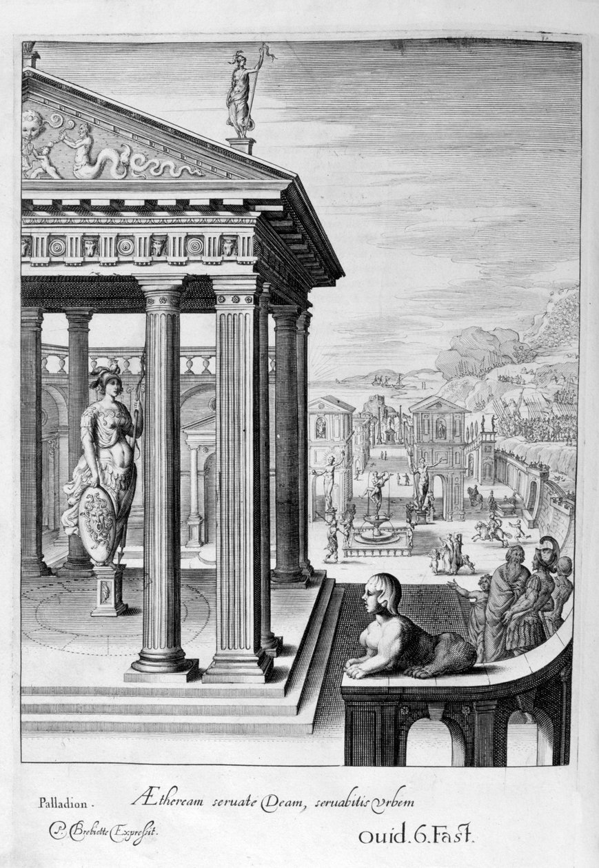 Palladium, 1655 od Michel de Marolles